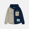 Minecraft Navy Quilted Block Overshirt - Image 5