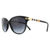 Burberry Cat Eye Black With Gold Detailing Sunglasses For Women - Image 2