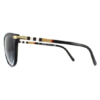 Burberry Cat Eye Black With Gold Detailing Sunglasses For Women - Image 3
